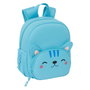 Sac à dos enfant Safta Gato Bleu clair 20 x 25 x 9 cm