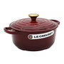 Le Creuset Signature 21177209494441 - Cocotte ronde 20 cm en fonte émaillée couleur Rhône