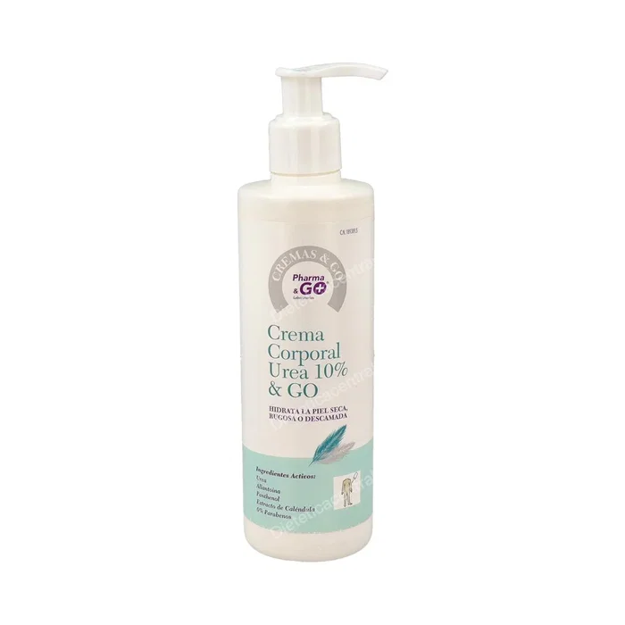 PHARMA & GO Crème Hydratante à l'Urée 10% 250 ml - Soin Visage et Corps PHARMA & GO Crème Hydratante à l'Urée 10% 250 ml - Soin Visage et Corps
