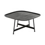 BigBuy Home Table Basse Noir 75,5 x 75,5 x 41 cm