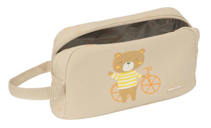 Safta Porte-déjeuner isotherme pour enfant, motif ourson, facile à nettoyer, préscolaire, dimensions 21,5x12x6,5 cm