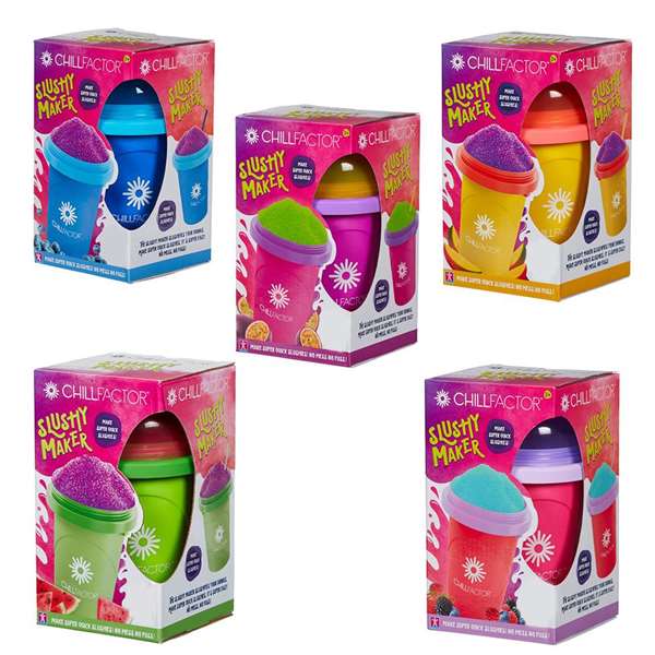 Bandai Chillfactor - Machine à granité (pour congeler et presser) - 10,5 x 10,5 x 18,8 cm - Modèles assortis
