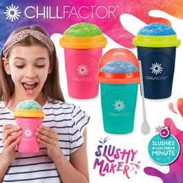 Bandai Chillfactor - Machine à granité (pour congeler et presser) - 10,5 x 10,5 x 18,8 cm - Modèles assortis