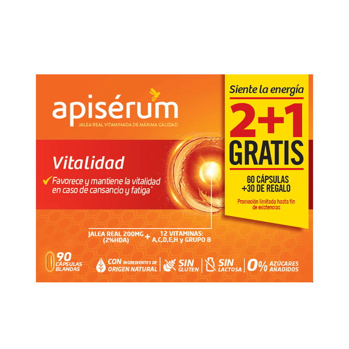 Apisérum Vitalidad 90 capsules Apisérum Vitalidad 90 capsules