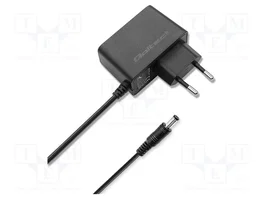 QOLTEC Bloc d'alimentation 12V DC 12W 1A 5,5/2,1 Europe