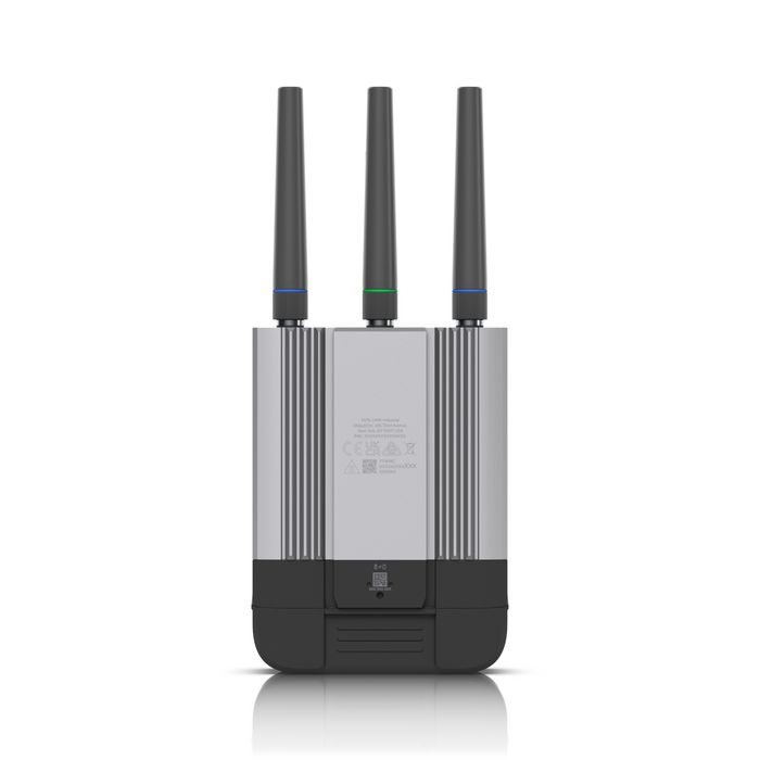 Ubiquiti Mobile Router Industrial Routeur Mobile LTE Cat 4 WiFi avec 2 Ports GbE RJ45, PoE, GPS, pour Applications IoT Intérieur/Extérieur Ubiquiti Mobile Router Industrial Routeur Mobile LTE Cat 4 WiFi avec 2 Ports GbE RJ45, PoE, GPS, pour Applications IoT Intérieur/Extérieur