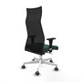 Piqueras y Crespo Chaise de Bureau Albacete XL Vert Bouteille et Noir