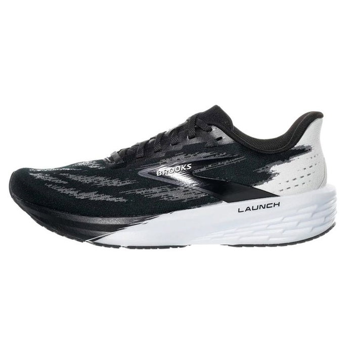 Chaussures de Running pour Adultes Brooks Launch 11 Blanc Noir 40 Chaussures de Running pour Adultes Brooks Launch 11 Blanc Noir 40
