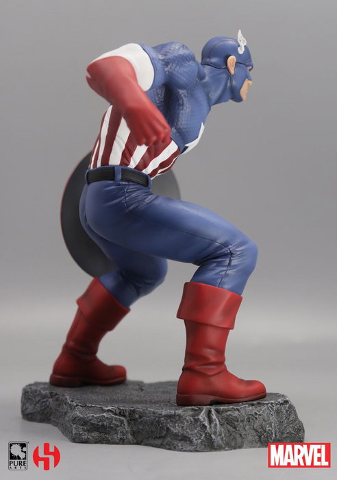 Marvel Comics Civil War statuette 1/8 Captain America 22 cm