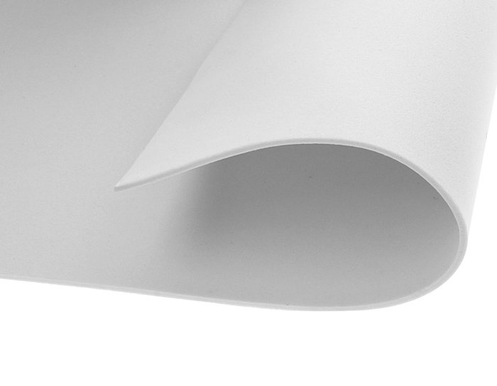 Innspiro Lot de 20 feuilles de mousse EVA blanches 40x60 cm x 2 mm