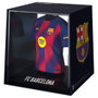 FANCOLLEX Figurine Mini Camiseta FC Barcelona avec étui - 9.5 cm de haut - Vinyle, acrylique et plastique biodégradable