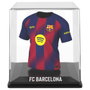 FANCOLLEX Figurine Mini Camiseta FC Barcelona avec étui - 9.5 cm de haut - Vinyle, acrylique et plastique biodégradable