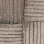 Home Deco Factory Pouf tressé Scott Taupe