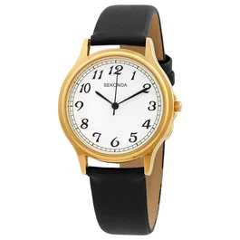 Sekonda Montre à quartz avec bracelet en cuir 3134,82