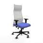 Piqueras y Crespo Chaise de Bureau Albacete XL Bleu clair