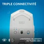 Logitech G G305 X Superlight Souris gamer sans fil - Blanc