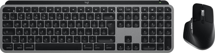 Logitech MX Keys S Combo pour Mac - Aluminium Noir
