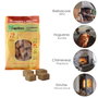 PAPILLON Pastilles d'allumage écologiques 72 pièces