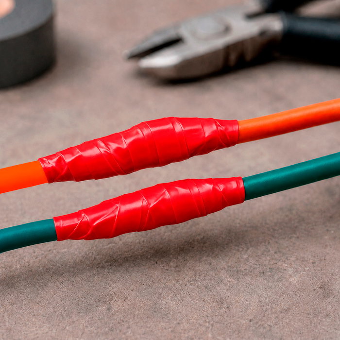 WOLFPACK LINEA PROFESIONAL Ruban isolant rouge 20 m x 19 mm