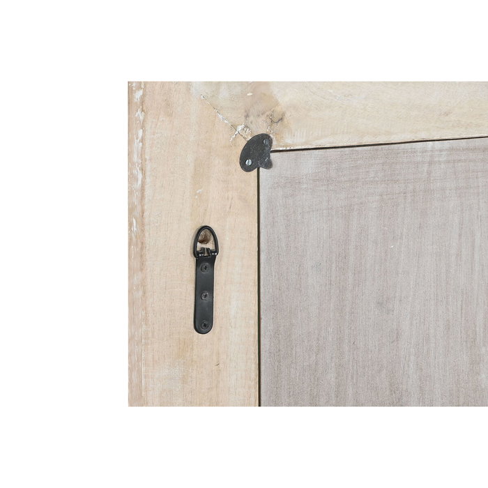 Miroir mural Home ESPRIT Blanc Naturel Eléphant Indien 83 x 4 x 121 cm