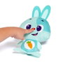 Molto Baby Bunny - Peluche lumineuse avec son et lumière pour bébé dès 6 mois - 7.5 cm - Fonctionne avec piles incluses