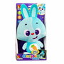 Peluche sonore Moltó Gusy luz Baby Bunny Turquoise 7,5 cm