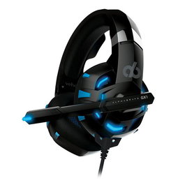 Veho Alpha Bravo GX1 Casque Gaming Professionnel avec Micro à Réduction de Bruit - Compatible PlayStation, Xbox, PC, Nintendo Switch