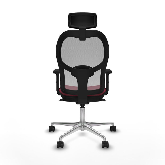 Piqueras y Crespo Chaise de Bureau avec Appui-tête Jorquera 2D086N2 Bordeaux