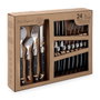 Amefa Set de 24 Couverts Inox avec Manche PP Rustic 18-0-1,5 mm Finition Brillo