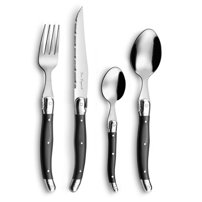 Amefa Set de 24 Couverts Inox avec Manche PP Rustic 18-0-1,5 mm Finition Brillo Amefa Set de 24 Couverts Inox avec Manche PP Rustic 18-0-1,5 mm Finition Brillo