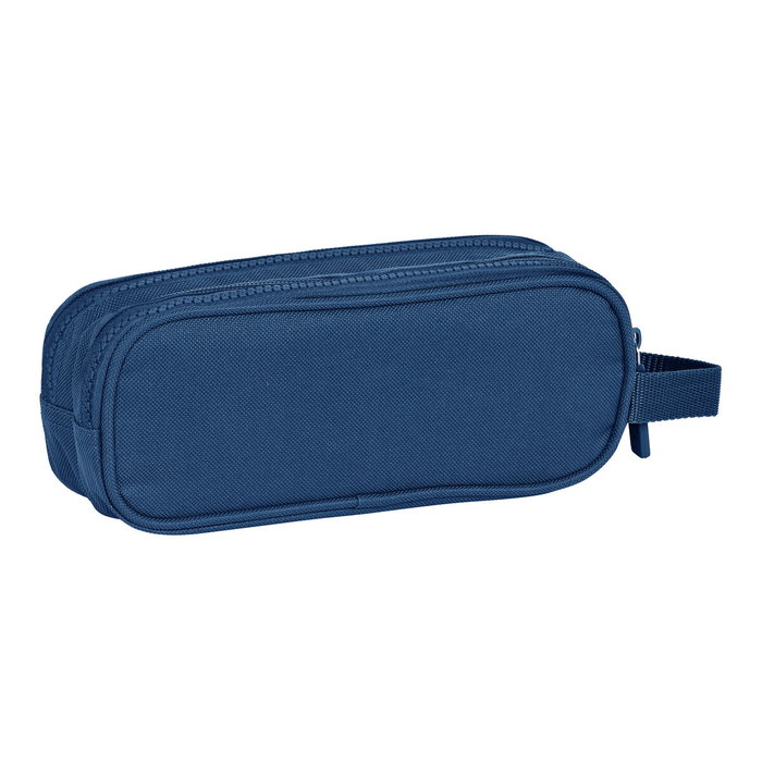 Safta Trousse Fourre-Tout Double Blue marine Safta Trousse Fourre-Tout Double Blue marine