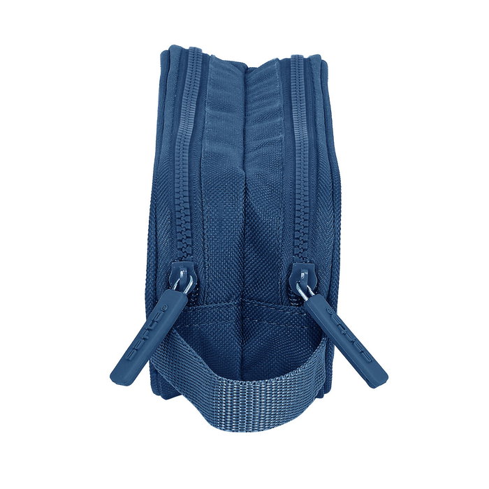 Safta Trousse Fourre-Tout Double Blue marine Safta Trousse Fourre-Tout Double Blue marine
