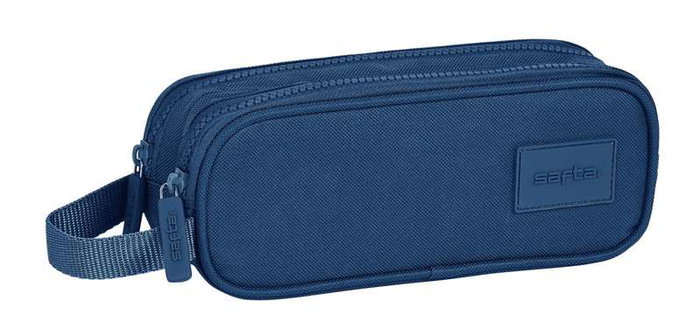 Safta Basic Portatodo Double - Organisateur double bleu marine (21x8x6 cm) Safta Basic Portatodo Double - Organisateur double bleu marine (21x8x6 cm)