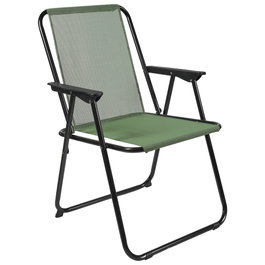Home Deco Factory Chaise Pliante Caqui H.84 cm
