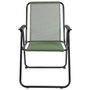 Home Deco Factory Chaise Pliante Caqui H.84 cm
