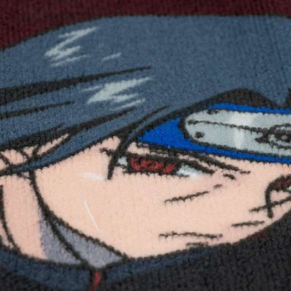 Cerdá - Serviette en Microfibre Naruto - 70 x 140 cm - Tissu Ultra-Absorbant - Pour Enfants (2-8 ans) - Couleur Rouge Foncé