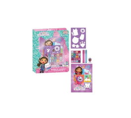 Cerdá Bloc-notes Set Gabby's Dollhouse - 14.5 x 20.0 cm - Dès 3 ans - Multicolore
