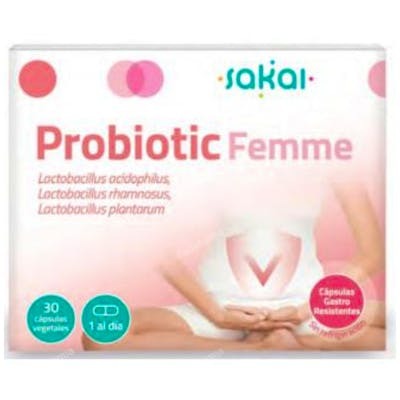 SAKAI PROBIOTIC FEMME 30 capsules SAKAI PROBIOTIC FEMME 30 capsules