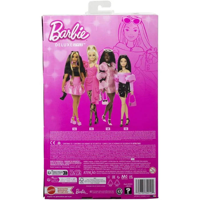 Barbie Deluxe Style S8 JJN76 - Robe élégante et accessoires look soirée Barbie Deluxe Style S8 JJN76 - Robe élégante et accessoires look soirée