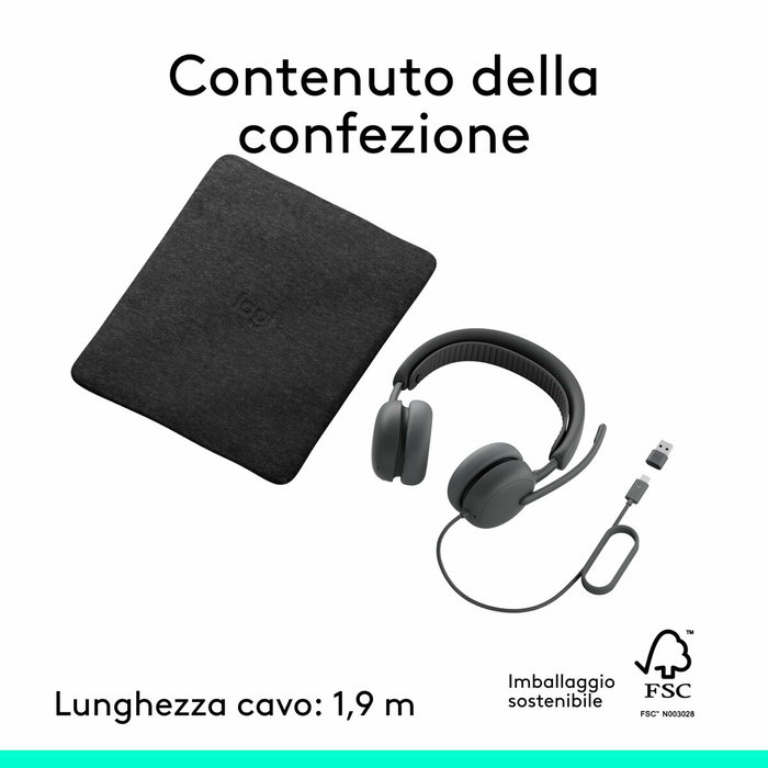 Casque Logitech 981-001498 Graphite