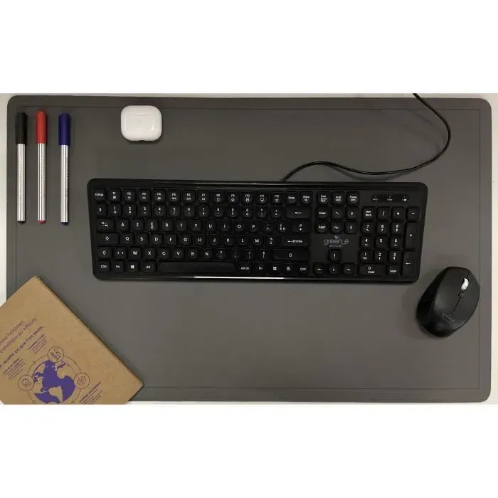 Mobility Clavier Filaire Écologique AZERTY USB-A 2.0 Noir - Avec Dongle USB-A et Raccourcis