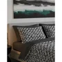 Parure de lit King Size Anthracite - 1 housse de couette 240 x 220 cm + 2 taies d'oreiller 60 x 60 cm