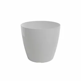 ARTEVASI Pot de fleur SAN REMO 42 BR en plastique résistant - Blanc - Dimensions : 42 x 42 x 39,5 cm (L x P x H) - Pour intérieur et extérieur