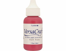 Tsukineko Encre VERSACRAFT Rouge Ruby 30ml