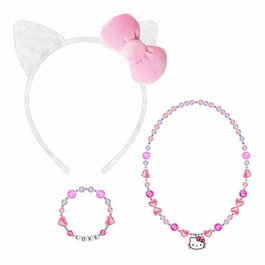 Collier Hello Kitty Fuchsia 3 Pièces