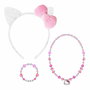 Collier Hello Kitty Fuchsia 3 Pièces