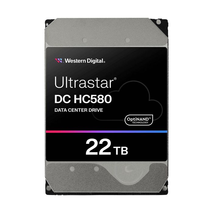 Disque dur Western Digital Ultrastar DC HC580 WUH722422ALE6L4 3,5" 22 TB Disque dur Western Digital Ultrastar DC HC580 WUH722422ALE6L4 3,5" 22 TB