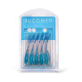 BUCOMED Inter-Picks Goma Brossettes Interdentaires 30 Unités