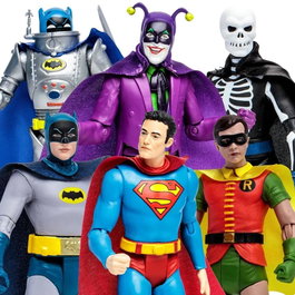 McFarlane Toys DC Retro Batman 1966 Wave 8 - Figurine d'action de 6 pouces