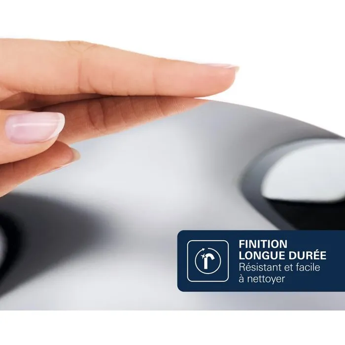 Mitigeur de bain / douche mural GROHE DICE Chrome - Modèle M avec technologie SilkMove, limiteur de débit et de température, débit 5 l/min à 3 bars